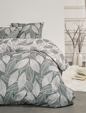 Parure de lit imprimé Floral coton FLANELLE