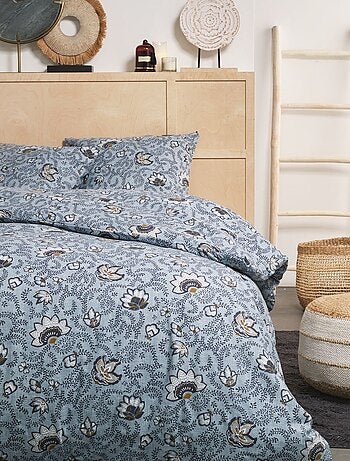 Parure de lit imprimé Floral coton FLANELLE