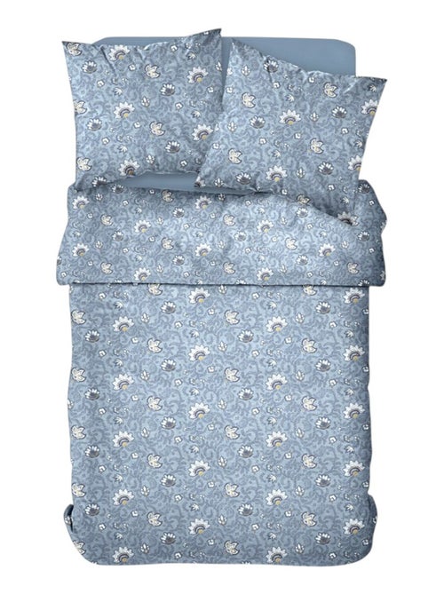 Parure de lit imprimé Floral coton FLANELLE - Kiabi Parure de lit imprimé Floral coton FLANELLE - Kiabi