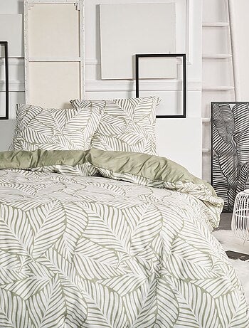 Parure de lit imprimé Floral coton FLANELLE