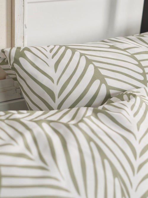 Parure de lit imprimé Floral coton FLANELLE - Kiabi