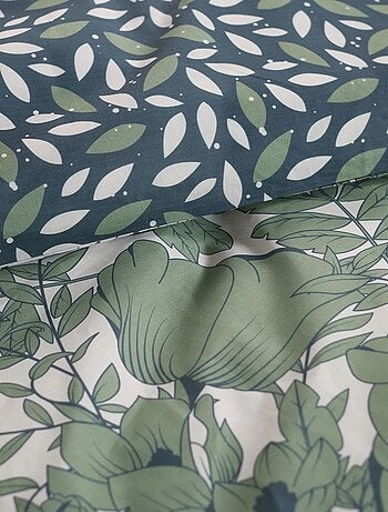 Parure de lit imprimé Floral coton FLANELLE