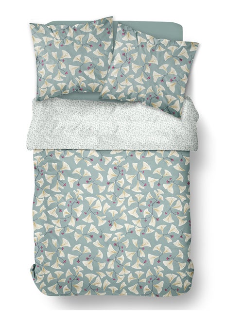 Parure de lit imprimé Floral coton SUNSHINE ADRI - Kiabi