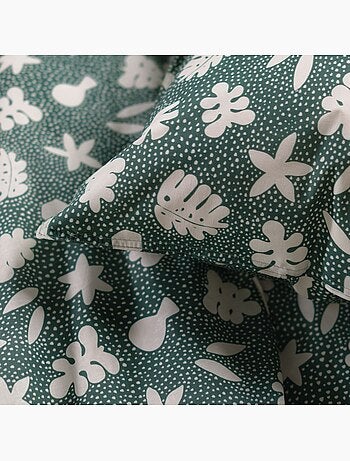 Parure de lit imprimé floral coton SUNSHINE AGATHE