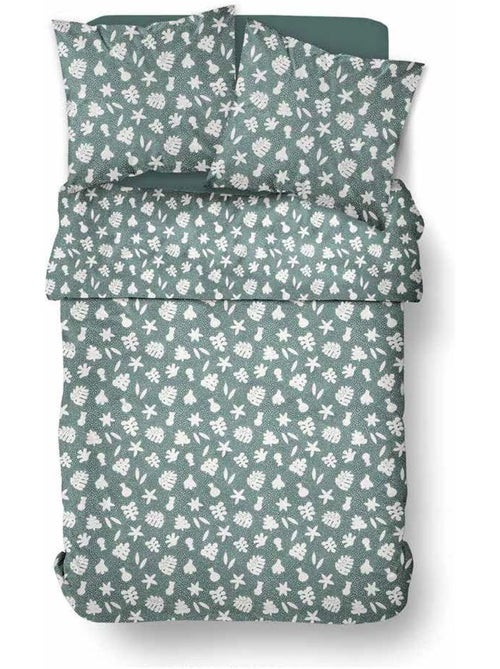 Parure de lit imprimé floral coton SUNSHINE AGATHE - Kiabi