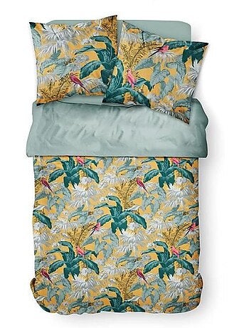 Parure de lit imprimé Floral coton SUNSHINE BELLA