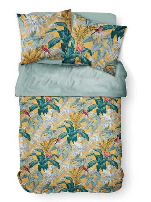 Parure de lit imprimé Floral coton SUNSHINE BELLA - Kiabi