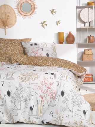 Parure de lit imprimé Floral coton SUNSHINE BERNY