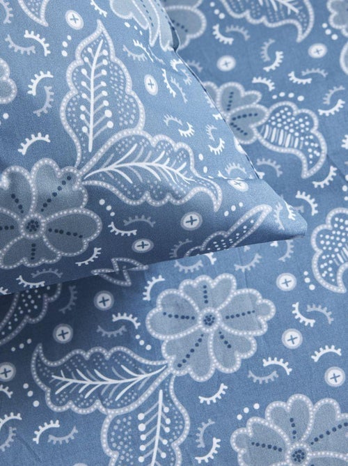 Parure de lit imprimé Floral coton SUNSHINE DAAN - Kiabi