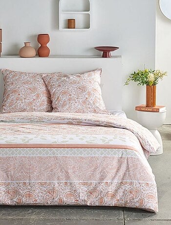 Parure de lit imprimé Floral coton SUNSHINE ELAINE