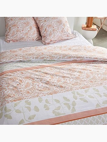 Parure de lit imprimé Floral coton SUNSHINE ELAINE