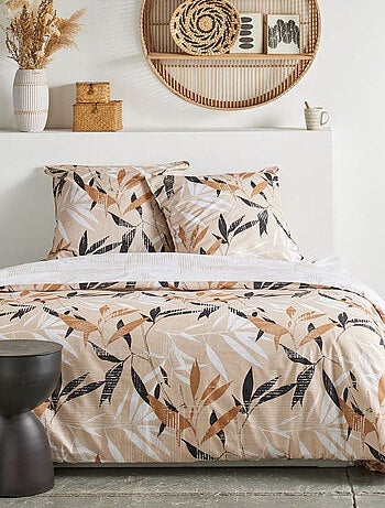Parure de lit imprimé Floral coton SUNSHINE ELEA