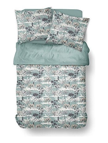 Parure de lit imprimé Floral Coton SUNSHINE ELENA