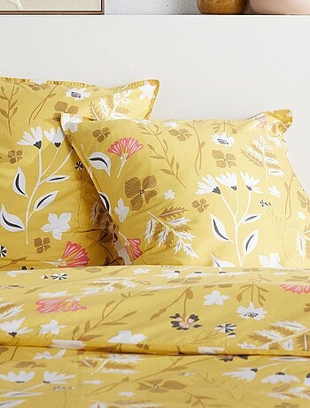 Parure de lit imprimé Floral coton SUNSHINE FAUSTINE