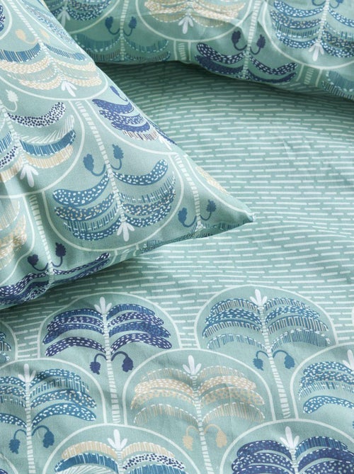 Parure de lit imprimé Floral Coton SUNSHINE FELIX - Kiabi