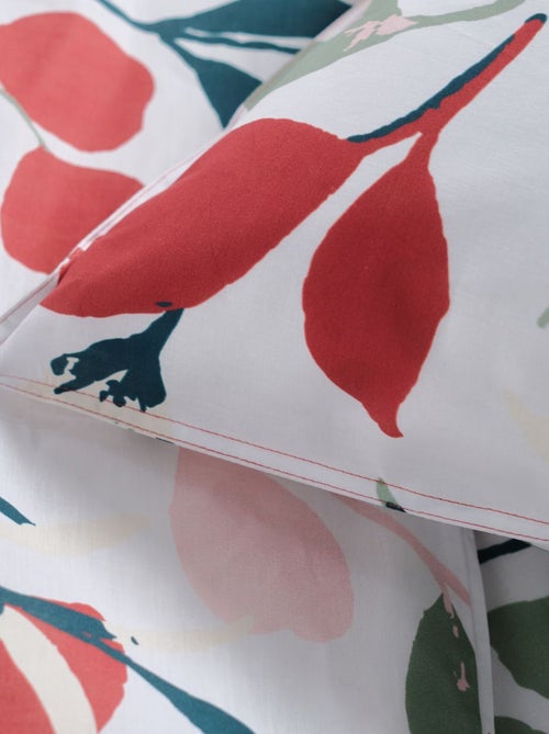 Parure de lit imprimé Floral coton SUNSHINE GALICE - Kiabi Parure de lit imprimé Floral coton SUNSHINE GALICE - Kiabi
