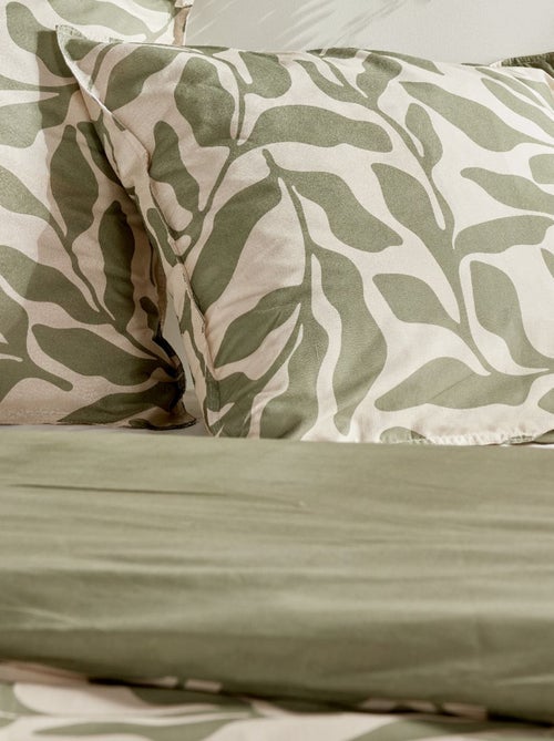 Parure de lit imprimé Floral coton SUNSHINE GARY - Kiabi