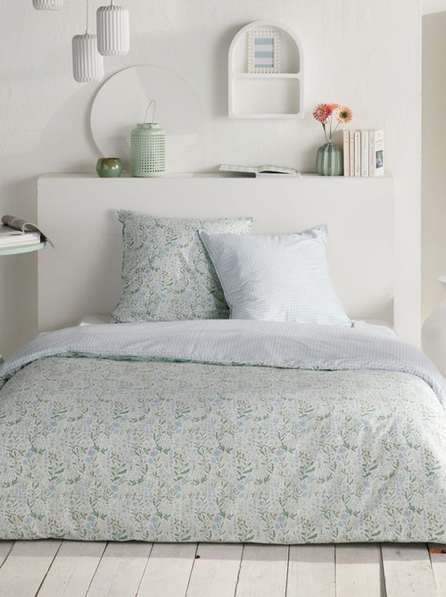 Parure de lit imprimé Floral coton SUNSHINE GASTIEN - Kiabi