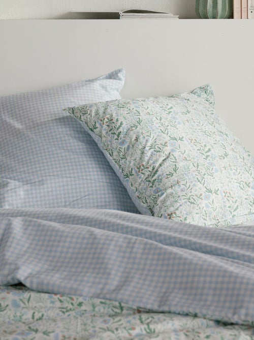 Parure de lit imprimé Floral coton SUNSHINE GASTIEN - Kiabi