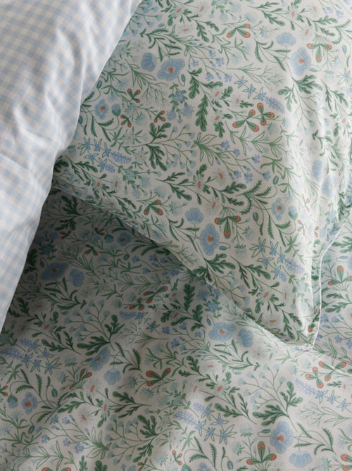 Parure de lit imprimé Floral coton SUNSHINE GASTIEN - Kiabi