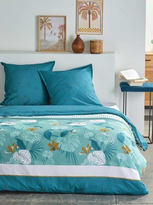 Parure de lit imprimé Floral coton SUNSHINE JANELLE - Kiabi