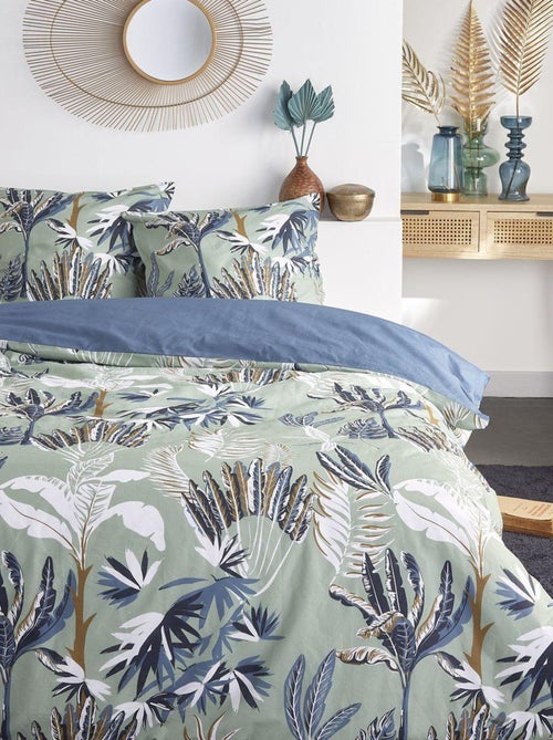 Parure de lit imprimé Floral Coton SUNSHINE LOGAN - Kiabi
