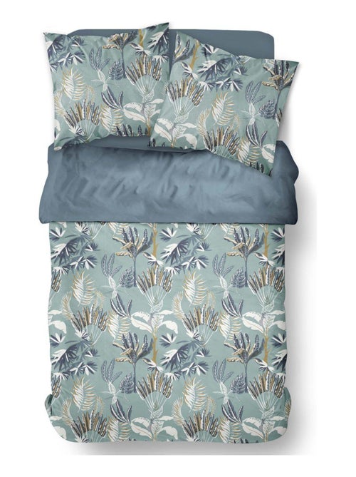 Parure de lit imprimé Floral Coton SUNSHINE LOGAN - Kiabi Parure de lit imprimé Floral Coton SUNSHINE LOGAN - Kiabi