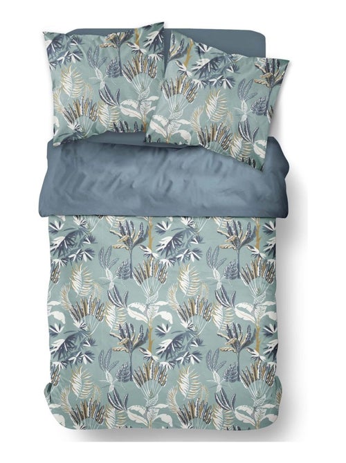Parure de lit imprimé Floral Coton SUNSHINE LOGAN - Kiabi Parure de lit imprimé Floral Coton SUNSHINE LOGAN - Kiabi