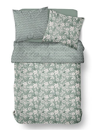 Parure de lit imprimé Floral coton SUNSHINE LOU
