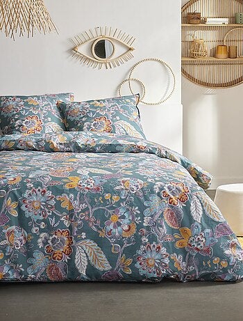 Parure de lit imprimé Floral coton SUNSHINE LOUISON