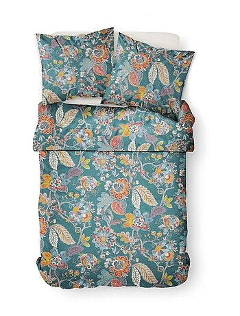 Parure de lit imprimé Floral coton SUNSHINE LOUISON