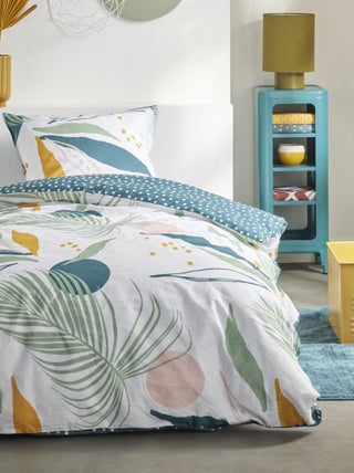 Parure de lit imprimé Floral coton SUNSHINE LOUNA