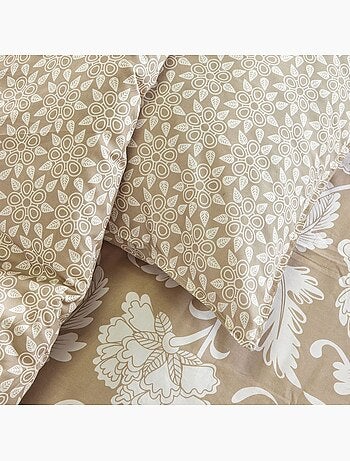 Parure de lit imprimé Floral coton SUNSHINE MACEO