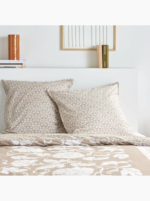 Parure de lit imprimé Floral coton SUNSHINE MACEO - Kiabi