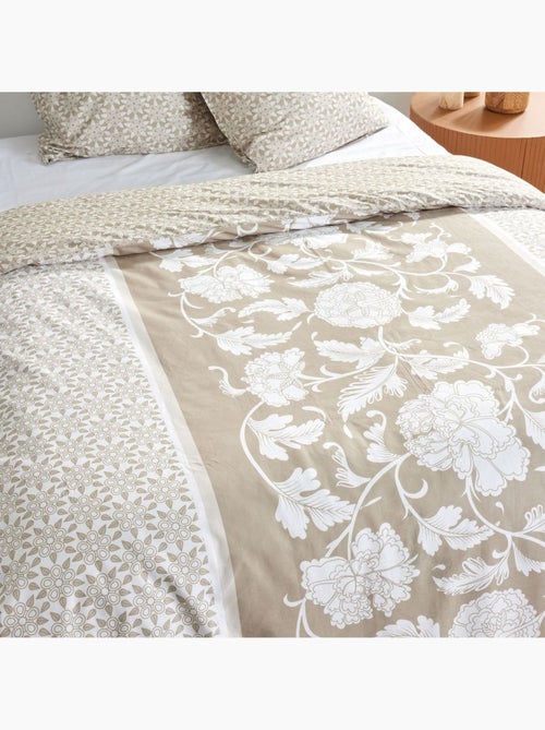 Parure de lit imprimé Floral coton SUNSHINE MACEO - Kiabi