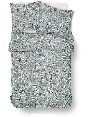 Parure de lit imprimé Floral Coton SUNSHINE MADELEINE