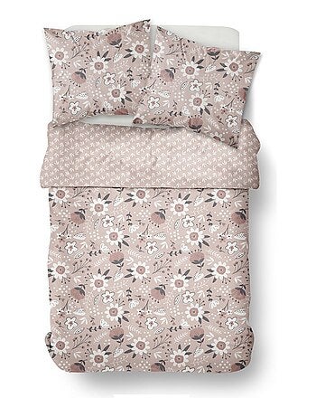 Parure de lit imprimé Floral coton SUNSHINE MANON