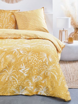 Parure de lit imprimé Floral coton SUNSHINE NOA