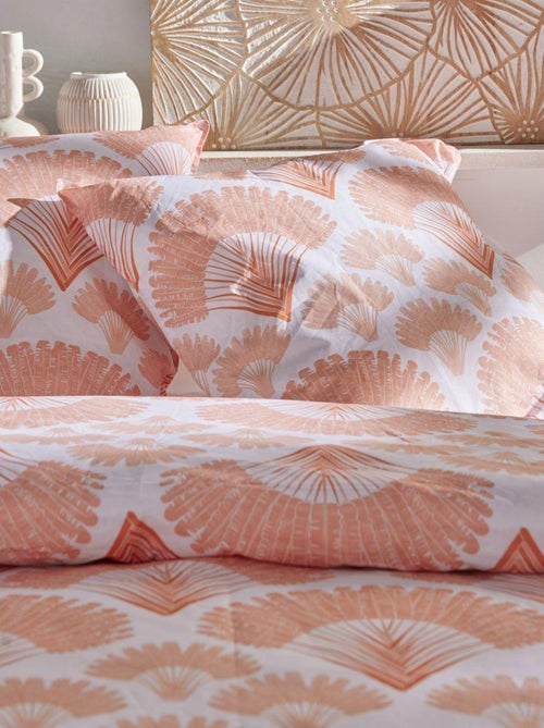 Parure de lit imprimé Floral Coton SUNSHINE PAULA - Kiabi Parure de lit imprimé Floral Coton SUNSHINE PAULA - Kiabi