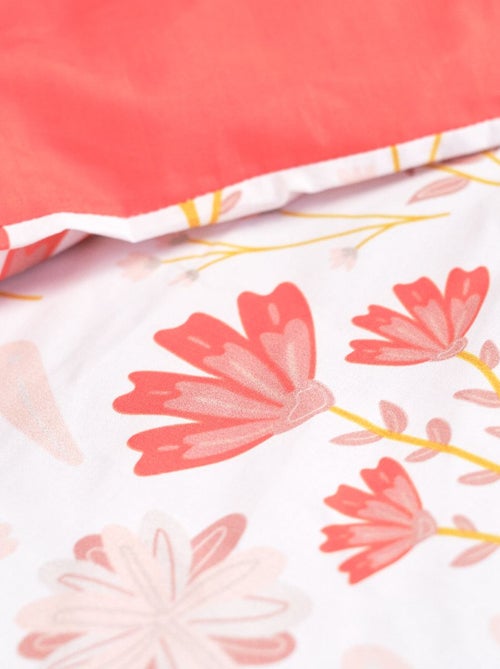 Parure de lit imprimé Floral coton SUNSHINE PIA - Kiabi