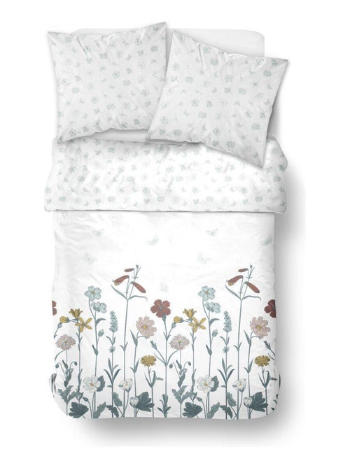Parure de lit imprimé Floral Coton SUNSHINE POLY - Kiabi