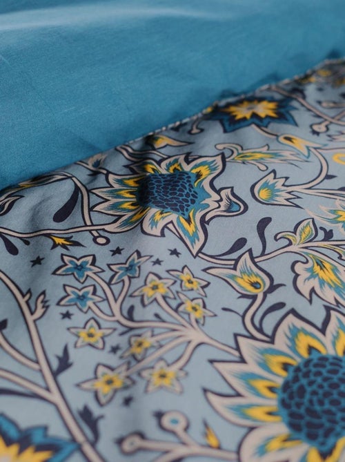 Parure de lit imprimé floral coton SUNSHINE ROMY - Kiabi Parure de lit imprimé floral coton SUNSHINE ROMY - Kiabi