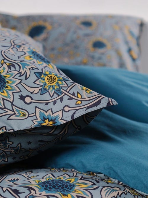 Parure de lit imprimé floral coton SUNSHINE ROMY - Kiabi Parure de lit imprimé floral coton SUNSHINE ROMY - Kiabi