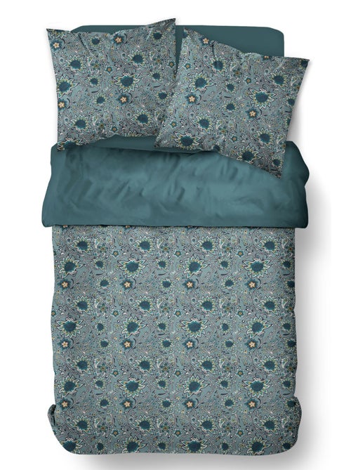 Parure de lit imprimé floral coton SUNSHINE ROMY - Kiabi Parure de lit imprimé floral coton SUNSHINE ROMY - Kiabi