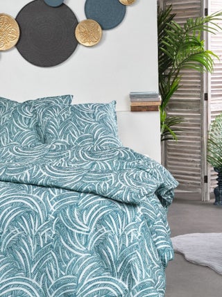 Parure de lit imprimé Floral coton SUNSHINE TIAGO