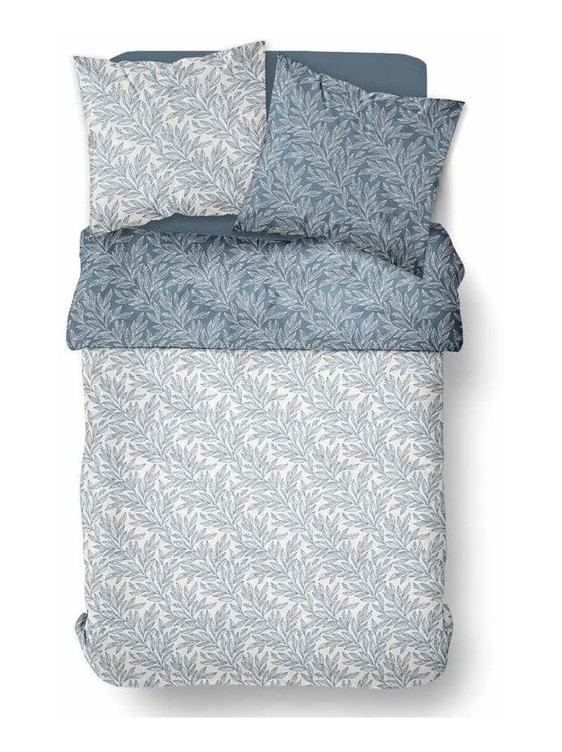 Parure de lit imprimé Floral CRAZY NANETTE Blanc - Kiabi