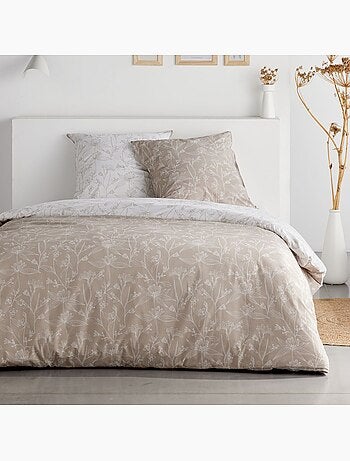 Parure de lit imprimé Floral SUNSHINE ALBAN