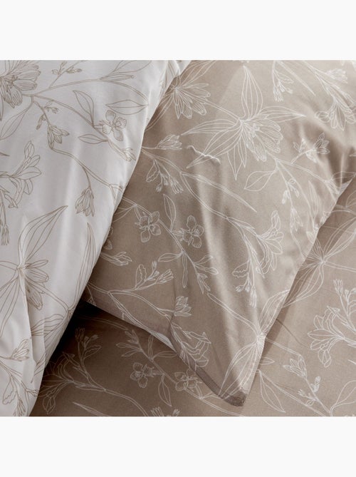 Parure de lit imprimé Floral SUNSHINE ALBAN - Kiabi