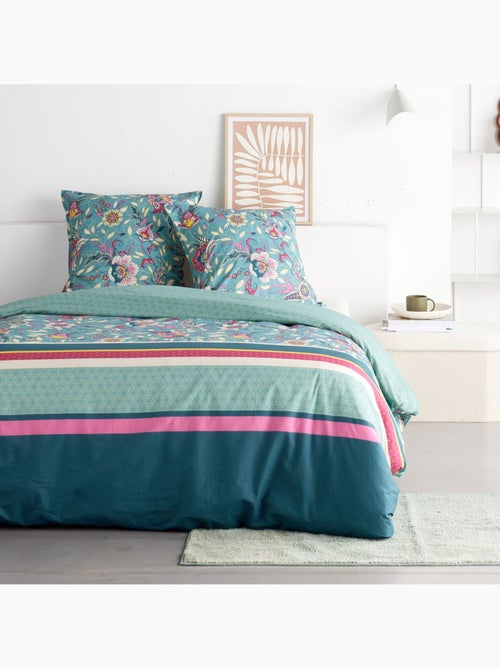 Parure de lit imprimé Floral SUNSHINE BASTIEN - Kiabi