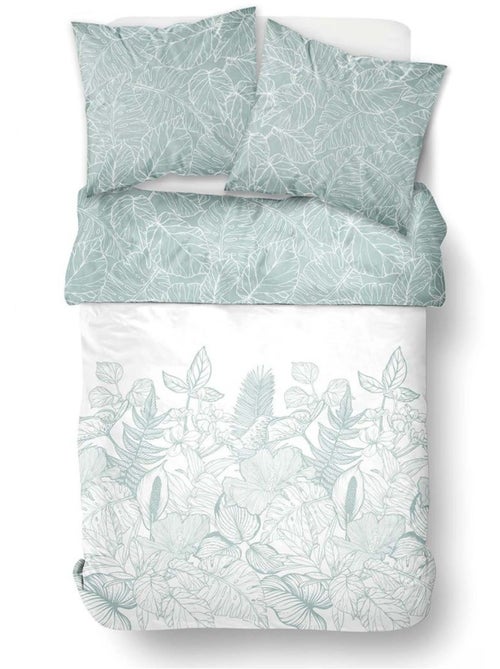 Parure de lit imprimé Floral SUNSHINE DORIANE - Kiabi Parure de lit imprimé Floral SUNSHINE DORIANE - Kiabi